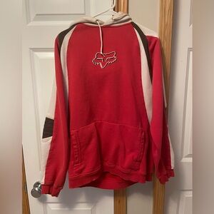 Vintage fox racing hoodie